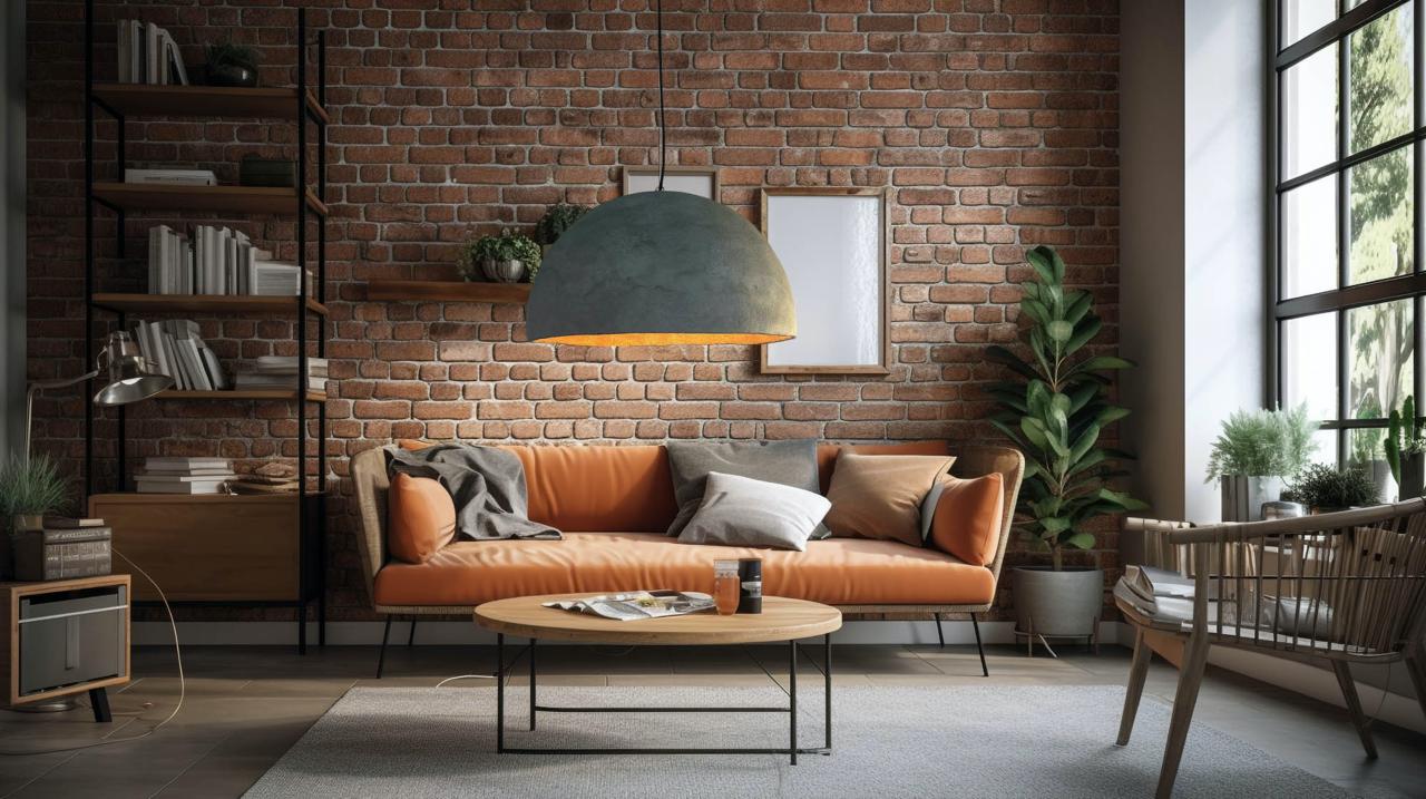 Lampada contemporanea in cemento grigio modello Moki